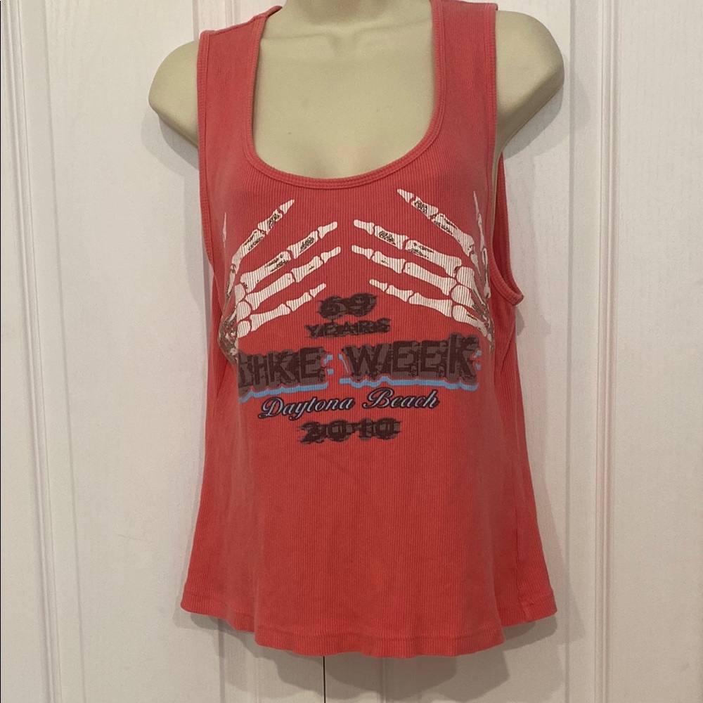 Women's 2010 Bike Week  Tank Top sz L